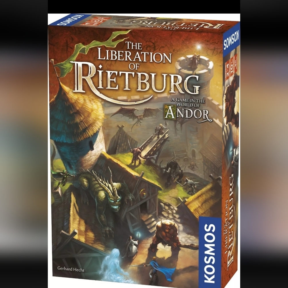 New Sealed The Liberation of Rietburg Board Game